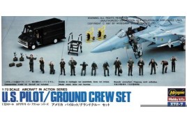 X72-7 U.S.Pilot / Ground Crew Set 1/72